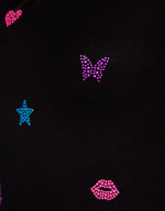 Shop Lauren Moshi Lauren Moshi McKinley Neon Stud Elements Thermal Top online at Spoiled Brat