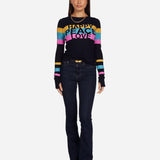 Lauren Moshi McKinley Pink Happy Peace Love Top