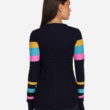 Lauren Moshi McKinley Pink Happy Peace Love Top