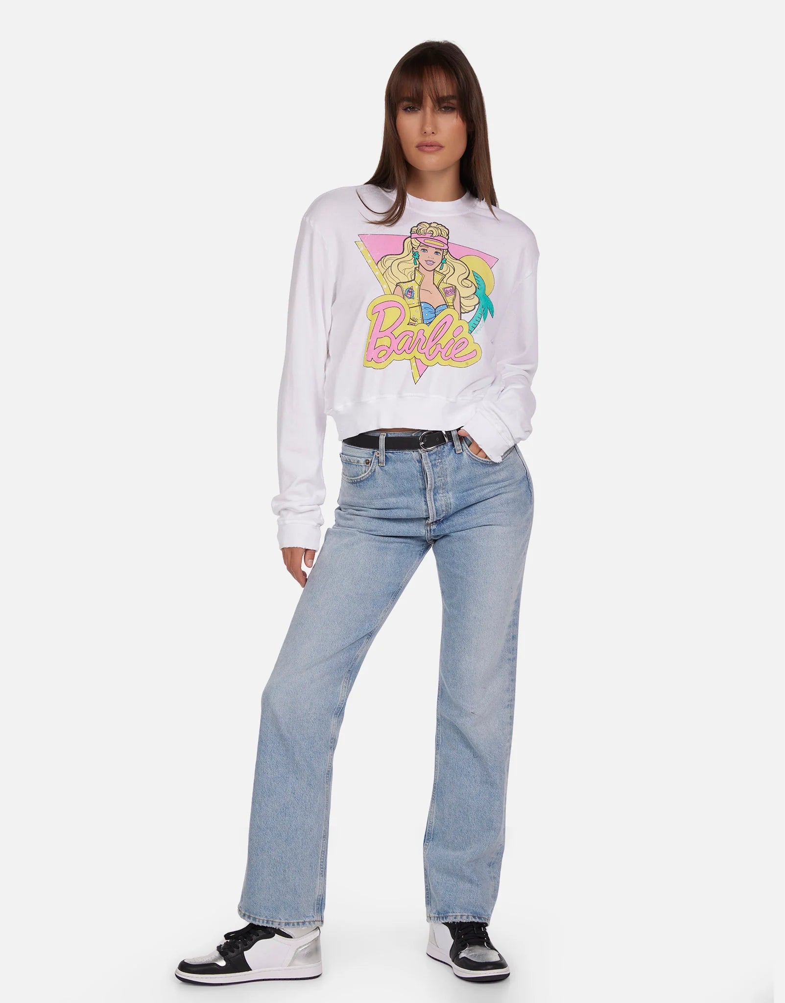 Shop Lauren Moshi Lauren Moshi Spalding 1987 Barbie Sweatshirt online at Spoiled Brat