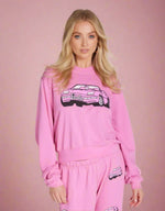 Shop Lauren Moshi Lauren Moshi Spalding Barbie Convertible Sweatshirt online at Spoiled Brat