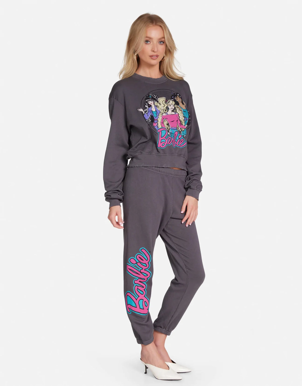 Shop Lauren Moshi Lauren Moshi Spalding Barbie Sweatshirt online at Spoiled Brat