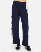 Lauren Moshi Tawny Stars Wide Leg Pants Sweatpants by Lauren Moshi as seen on celebrities