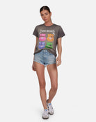 Lauren Moshi Wolf Rock Care Bears Tee T-Shirt by Lauren Moshi as seen on celebrities