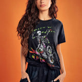 Lauren Moshi Wolf Color The Legend T-Shirt