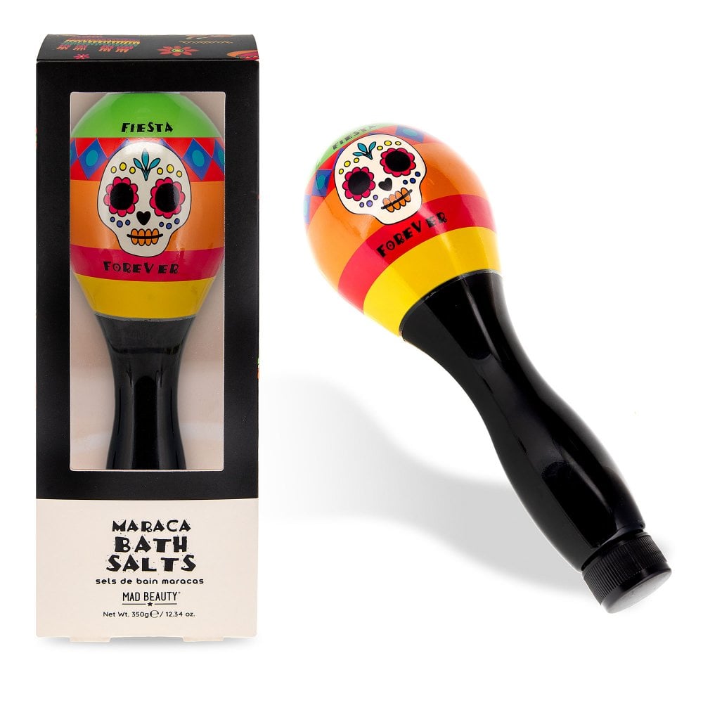 Shop Mad Beauty MAD Beauty Fiesta Forever Bath & Body Salts Maraca online at Spoiled Brat