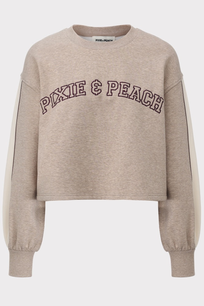 PIXIE & PEACH P&P Crop Sweat