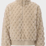 PIXIE & PEACH Beige Freddie Snuggle Borg Top