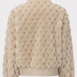PIXIE & PEACH Beige Freddie Snuggle Borg Top