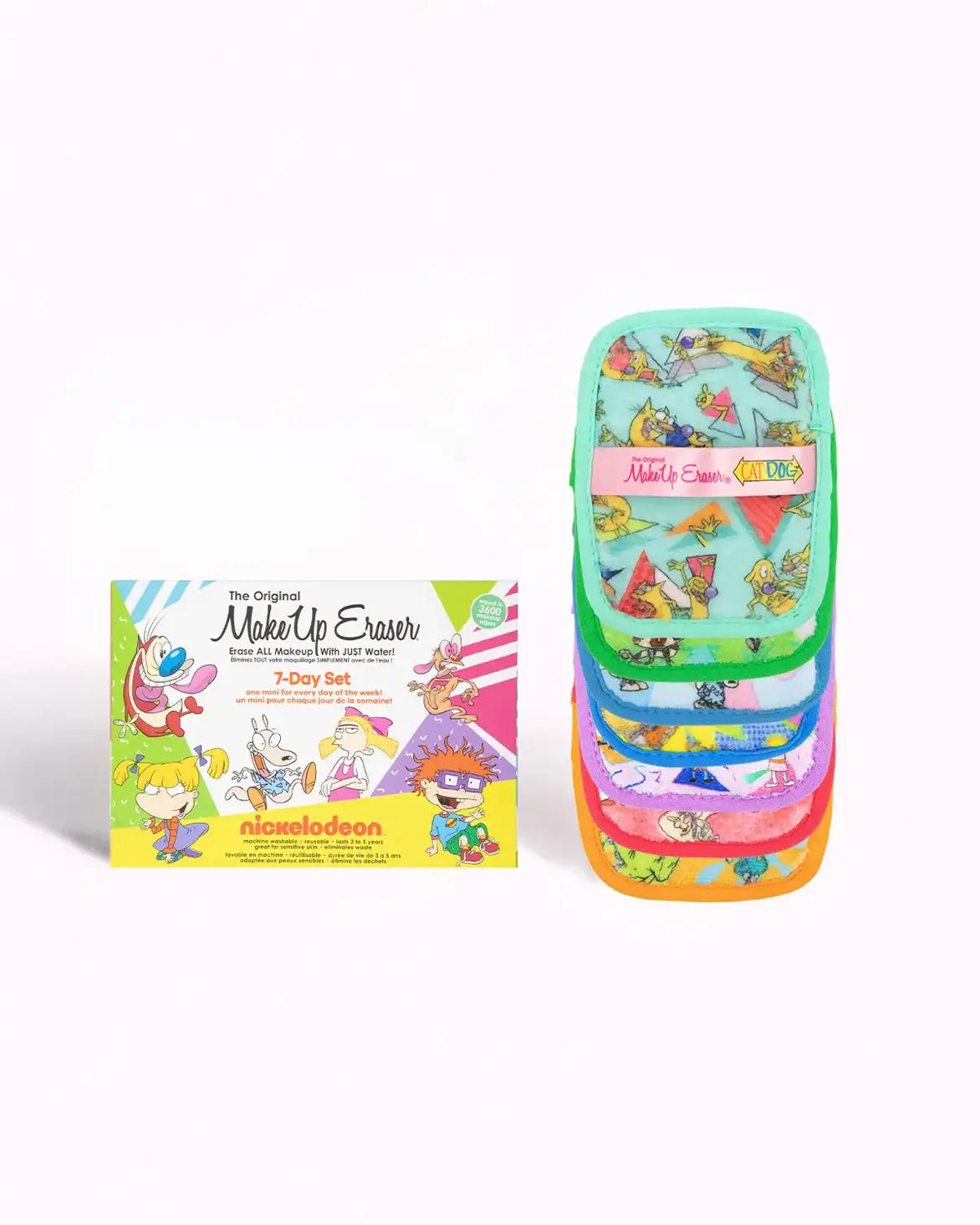 Makeup Eraser 90's Nickelodeon 7 Day Set Beauty Product by Makeup Eraser as seen on celebrities