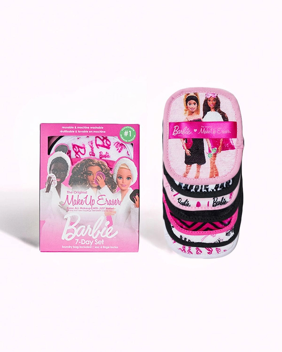 Shop Makeup Eraser Makeup Eraser Barbie 7-Day Set online at Spoiled Brat