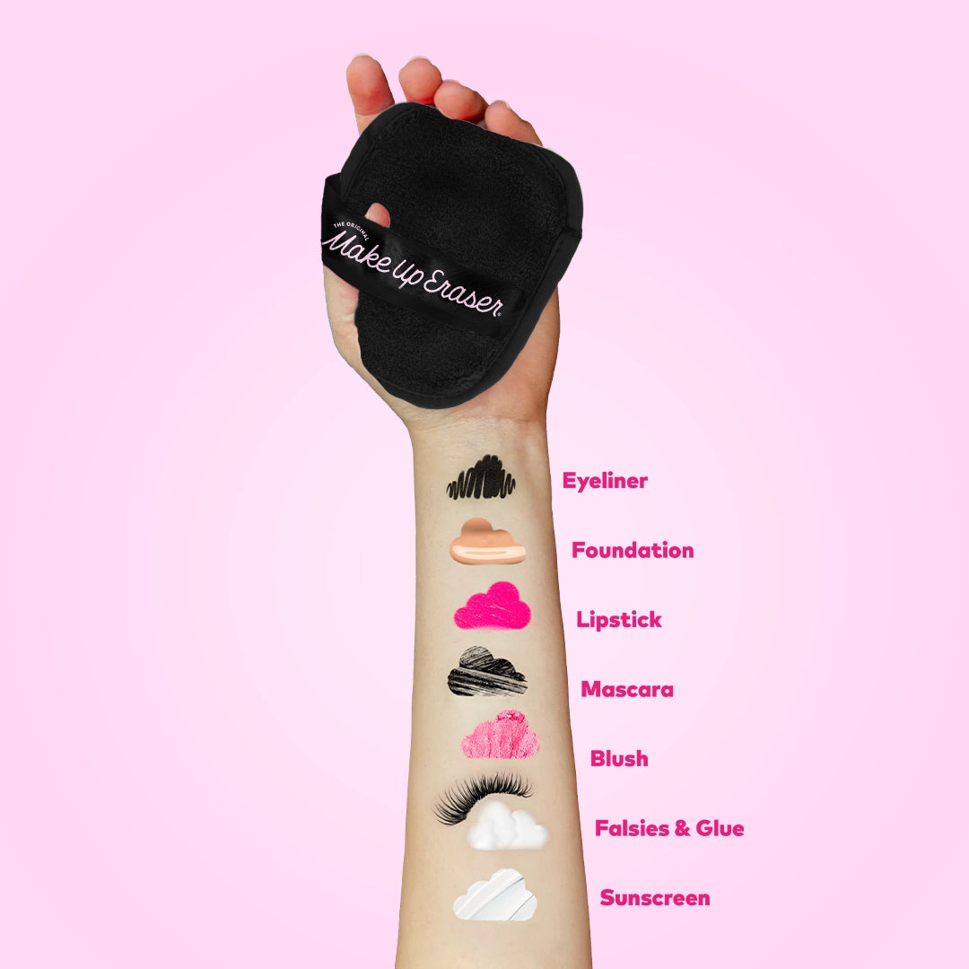 Shop Makeup Eraser Makeup Eraser Chic Black 7-Day Set online at Spoiled Brat