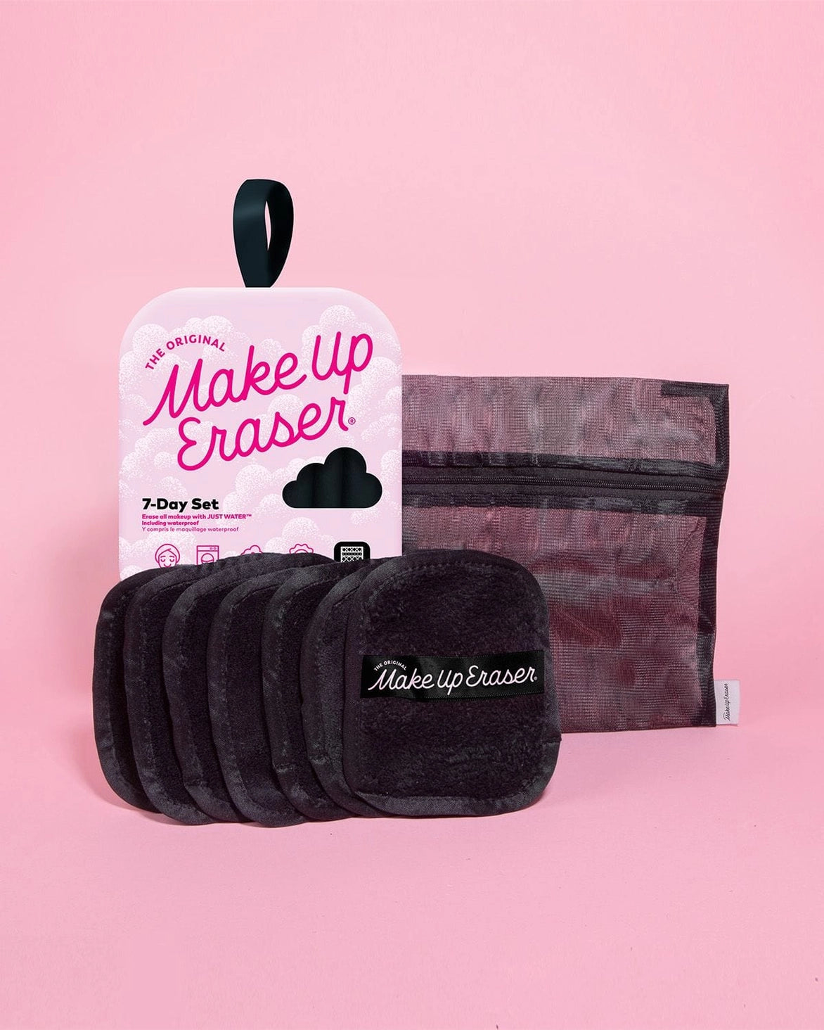 Shop Makeup Eraser Makeup Eraser Chic Black 7-Day Set online at Spoiled Brat