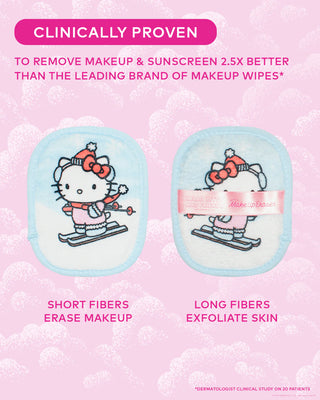 Makeup Eraser Hello Kitty & Friends Aspen Vacation 7-Day Set © Sanrio