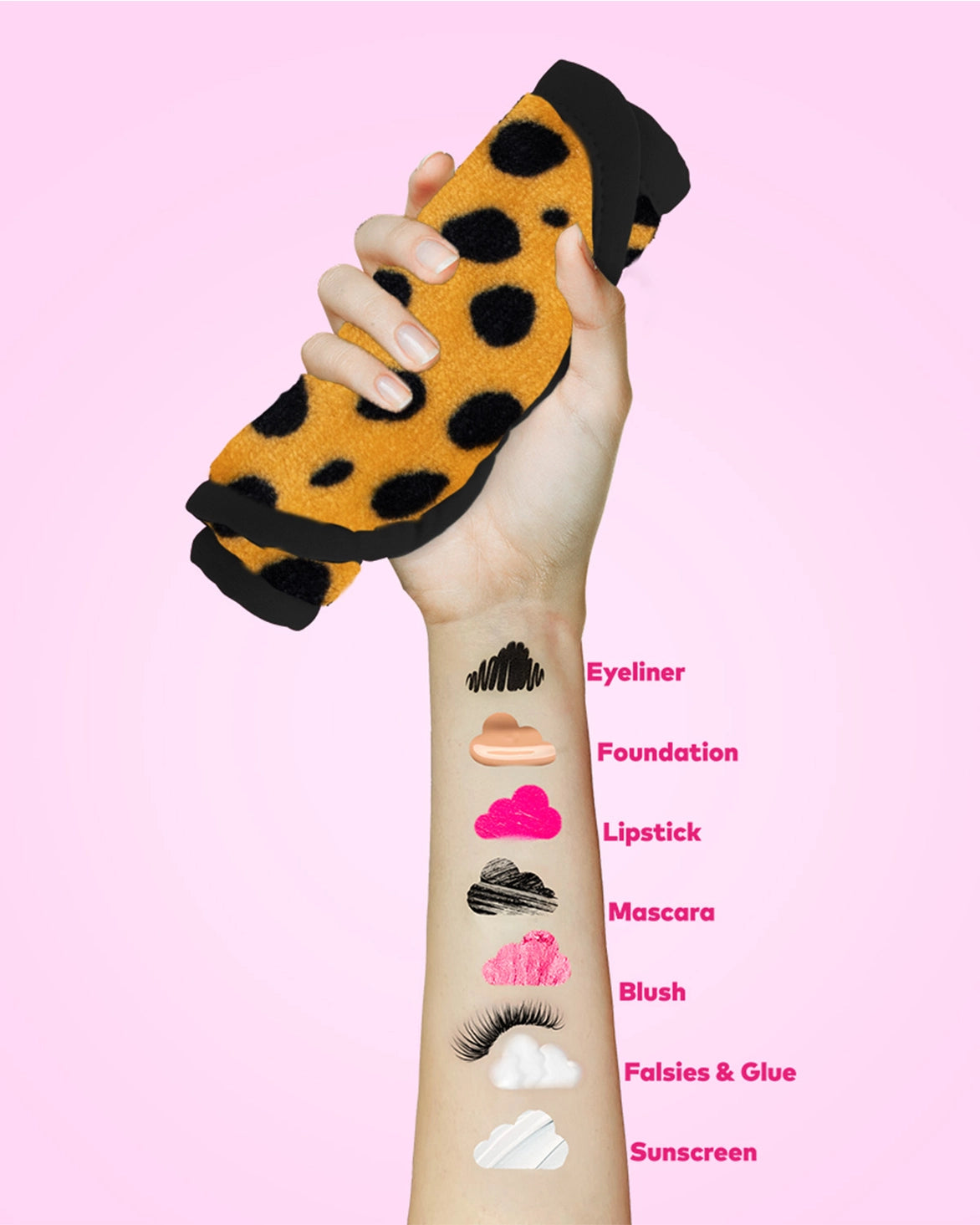 Shop Makeup Eraser Makeup Eraser Original Cheetah Print MakeUp Eraser online at Spoiled Brat