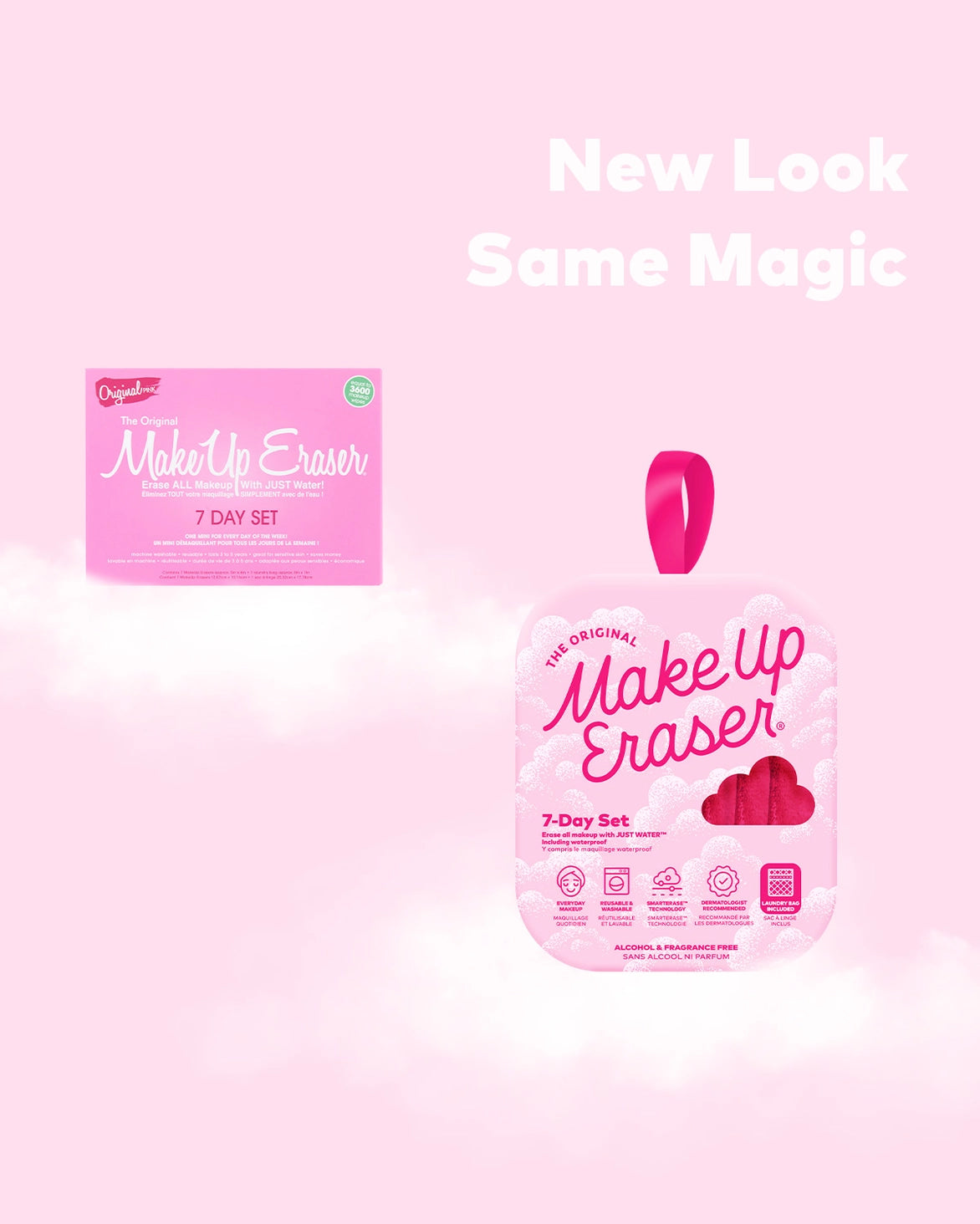 Shop Makeup Eraser Makeup Eraser Pink 7-Day Set online at Spoiled Brat