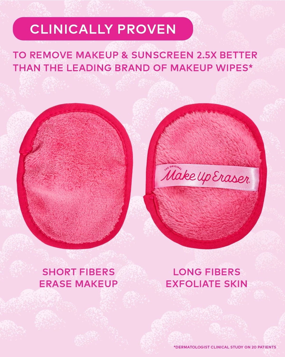 Shop Makeup Eraser Makeup Eraser Pink 7-Day Set online at Spoiled Brat