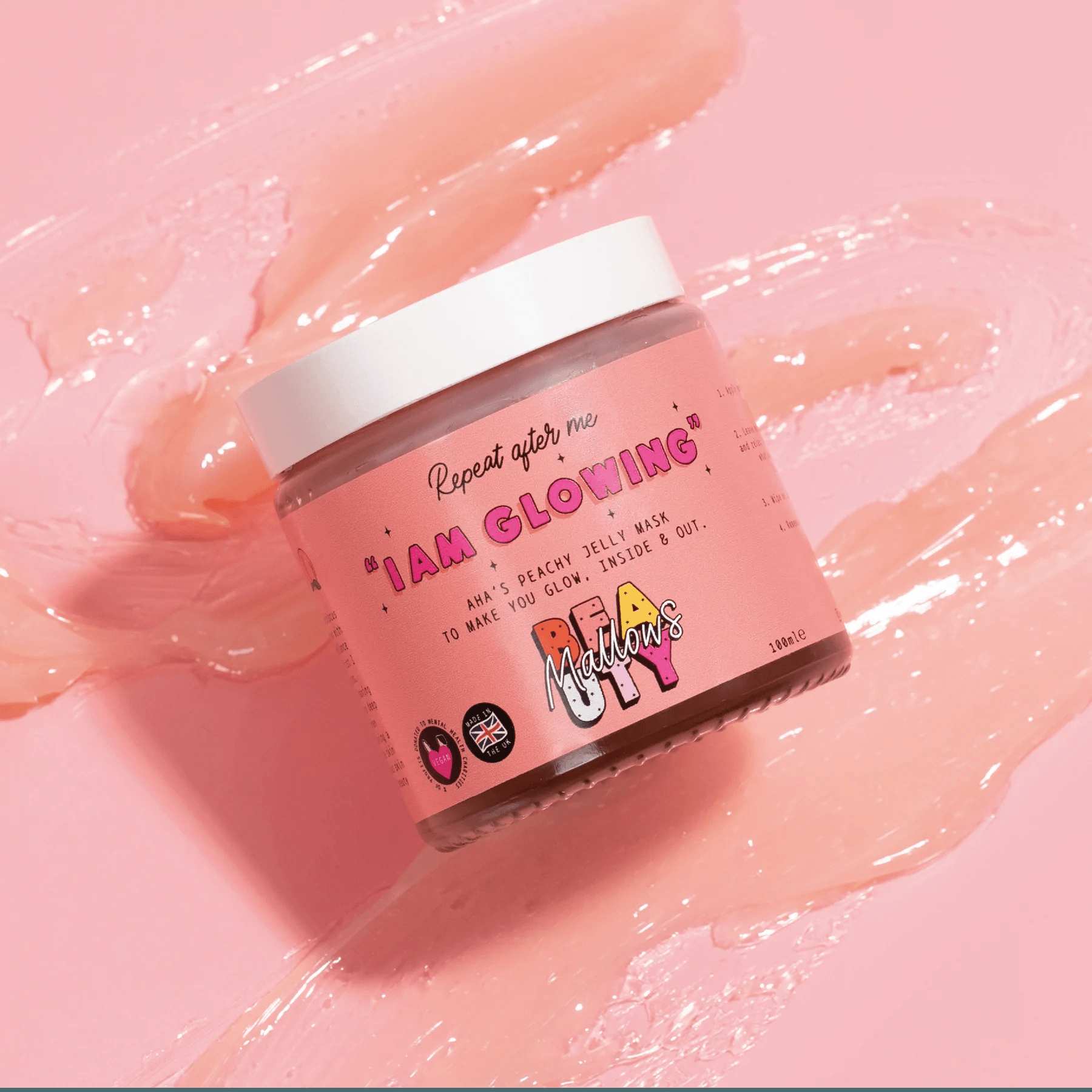 Mallows Beauty Peachy Face Mask Beauty Kit by Mallows Beauty as seen on celebrities