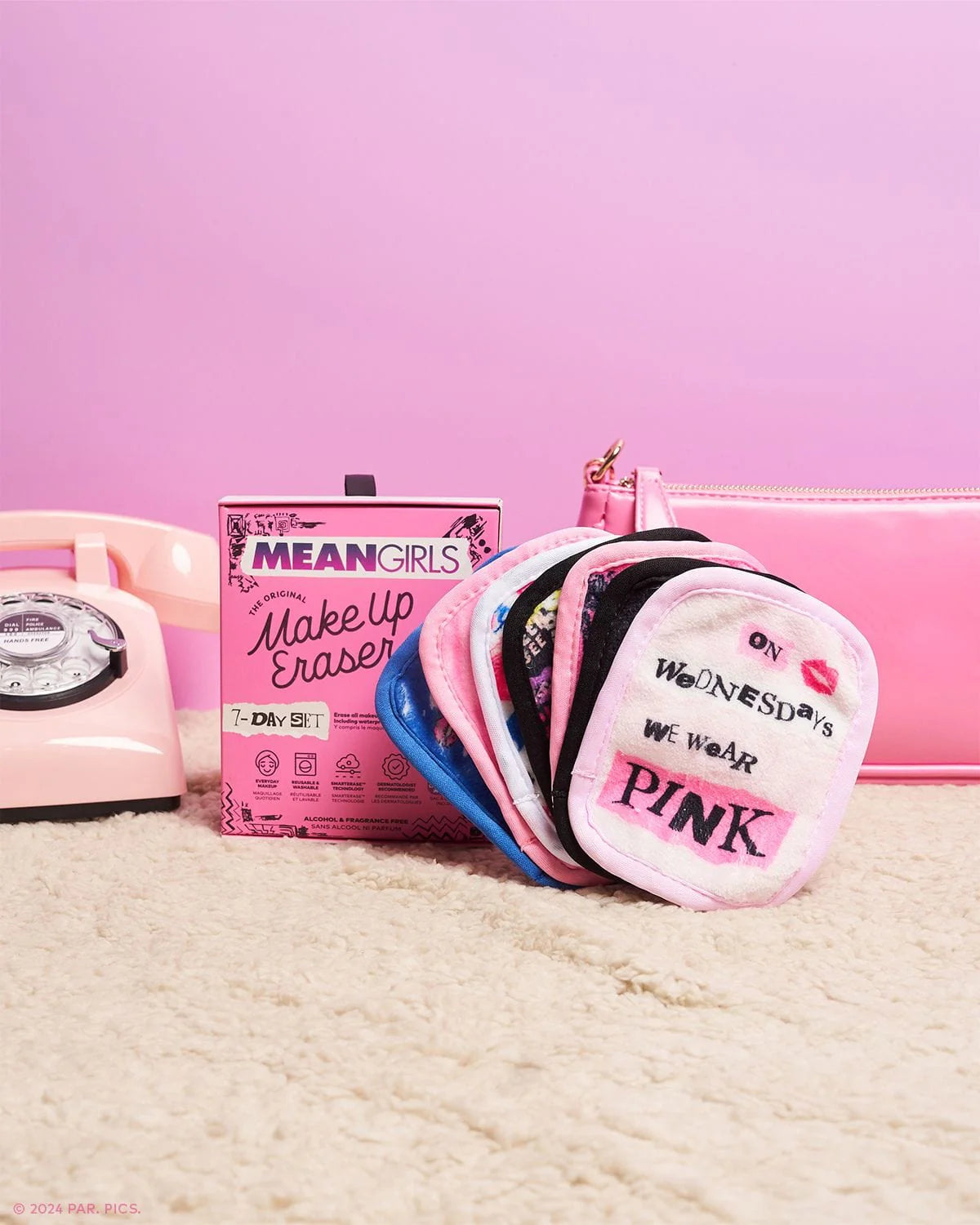 Shop Makeup Eraser Makeup Eraser Mean Girls 7-Day Set online at Spoiled Brat