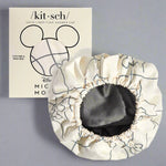 Shop Kitsch Mickey/ Minnie x Kitsch Satin Lined Flexi Shower Cap - Mickey Maze online at Spoiled Brat