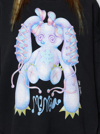 Minga London x Ema Gaspar Bunny Graphic Sweatshirt