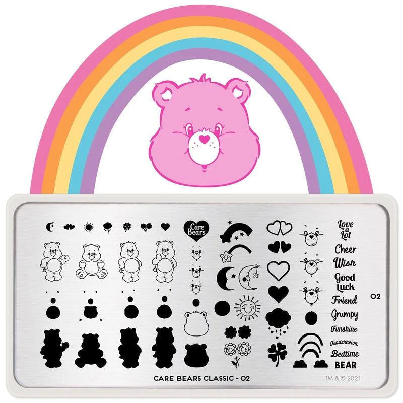 Shop MoYou London Care Bears Classic 02 Nail Stamps Online