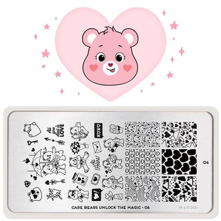 Shop MoYou London Care Bears Classic 06 Nail Stamps Online