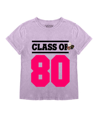 Shop Newtone Lilac starlight T-shirt "CLASS" - Spoiled Brat  Online