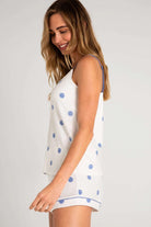 PJ Salvage Choose Happy Pyjama Shorts Pyjamas by PJ Salvage as seen on celebrities