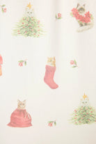 PJ Salvage Feline Festive Cat Print Christmas PJ Set
