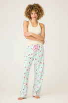 PJ Salvage Ma Cherie Cherry Print Flannel PJ Pants