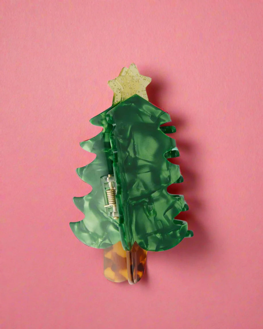 Shop Packed Party Packed Party Christmas Tree Claw Hair Clip online at Spoiled Brat