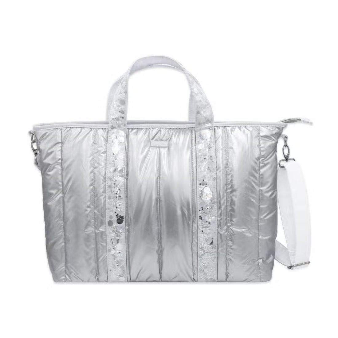 Buy Packed Party Snow Much Fun Puffer Confetti Travel Bag Online
