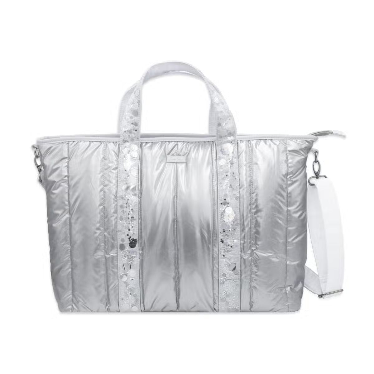 Shop Packed Party Packed Party Snow Much Fun Puffer Confetti Travel Bag online at Spoiled Brat