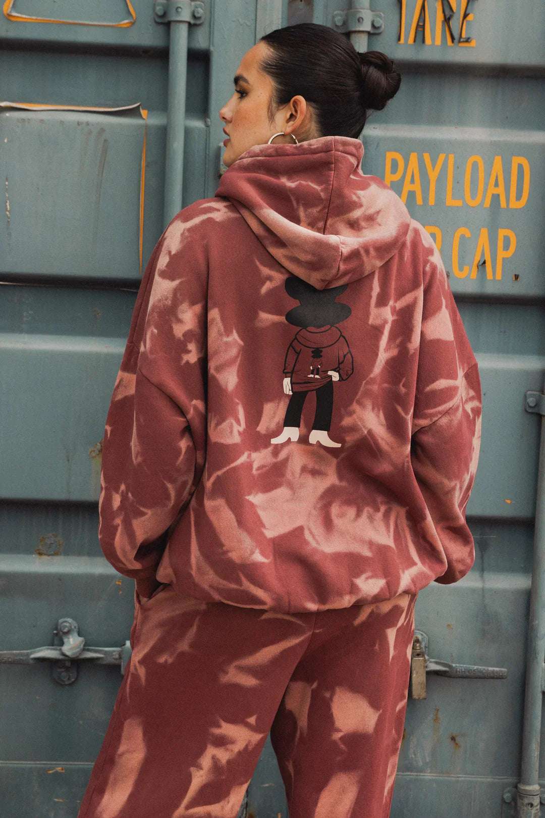 Paul Frank x Daisy Street Spray Effect Julius Hoodie Hoodie by Daisy Street as seen on celebrities