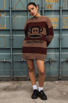 Paul Frank x Daisy Street Knitted Jumper Dress Dress by Daisy Street as seen on celebrities