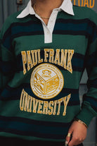 Paul Frank x Daisy Street Varsity Rugby Top Sweater by Daisy Street as seen on celebrities