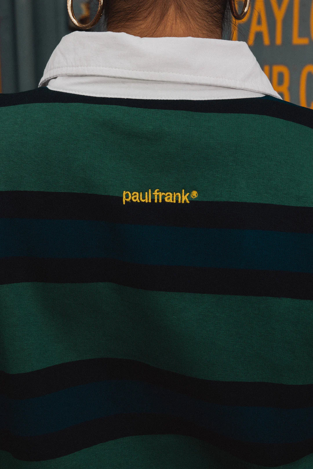 Shop Daisy Street Paul Frank x Daisy Street Varsity Rugby Top online at Spoiled Brat