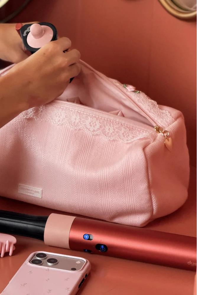 Coconut Lane Hair Tool Cosmetic Bag