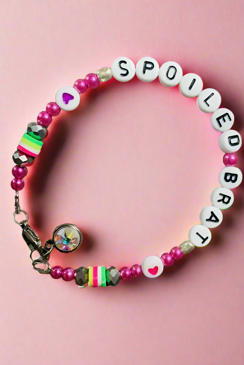 Rad & Refined Spoiled Brat Beaded Bracelet