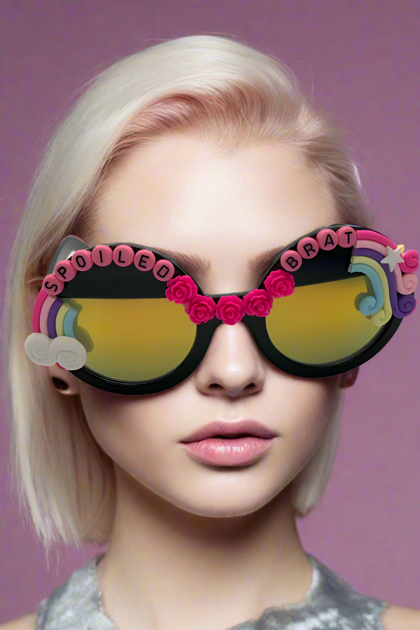 Rad & Refined Spoiled Brat Statement Sunglasses
