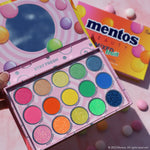 Shop Rude Cosmetics Rude Cosmetics Mentos Mixed Fruit Neon Eyeshadow Palette online at Spoiled Brat