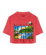 Shop Newtone Newtone Cropper Beach Tee online at Spoiled Brat