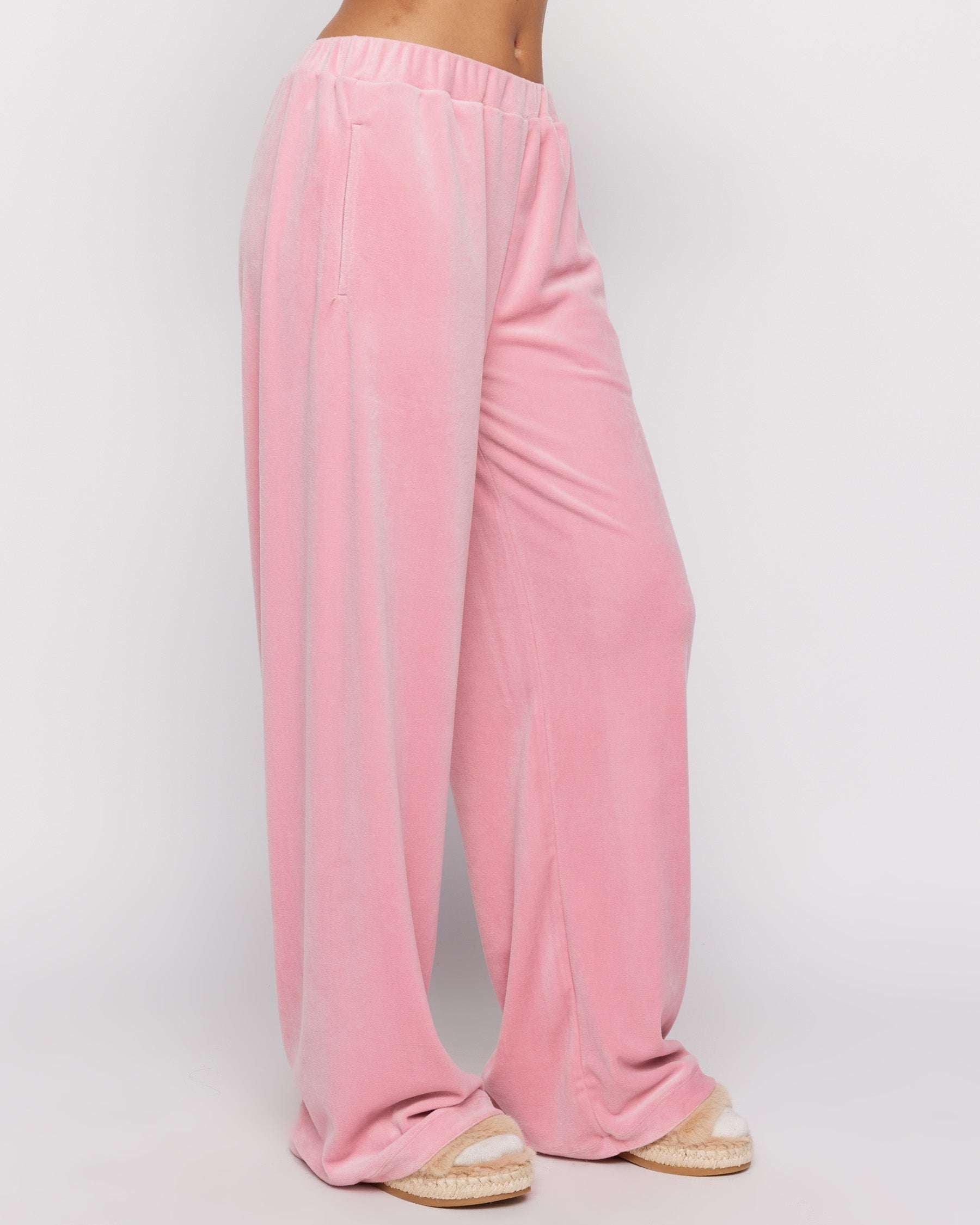 Samii Ryan Optimist Velour Sweatpants Sweatpants by Samii Ryan as seen on celebrities