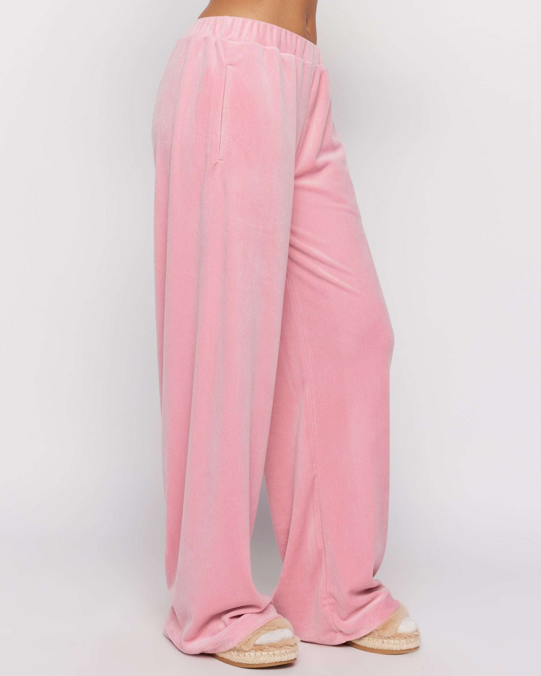 Samii Ryan Optimist Velour Sweatpants Sweatpants by Samii Ryan as seen on celebrities