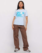 Samii Ryan x Smiley® Good Day Boxy Tee T-Shirt by Samii Ryan as seen on celebrities