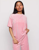 Samii Ryan Optimist Velour T-Shirt T-Shirts by Samii Ryan as seen on celebrities