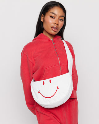 Samii Ryan x Smiley® Nylon Crossbody Bag