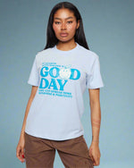 Shop Samii Ryan Samii Ryan x Smiley® Good Day Boxy Tee online at Spoiled Brat