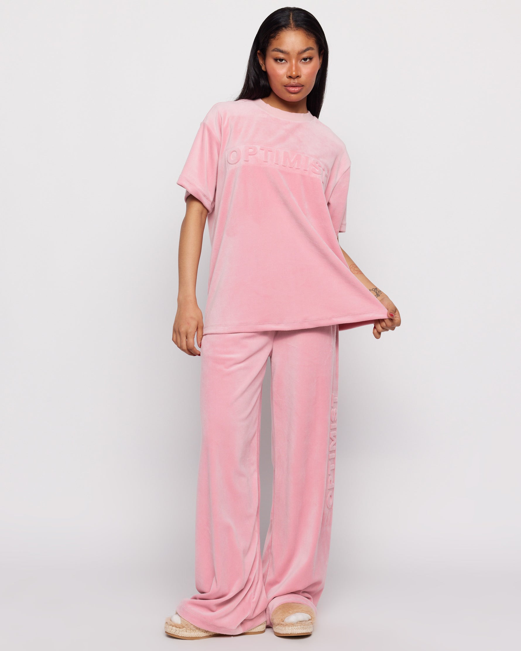 Shop Samii Ryan Samii Ryan Optimist Velour Sweatpants online at Spoiled Brat